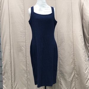 St John Deep Blue Dress